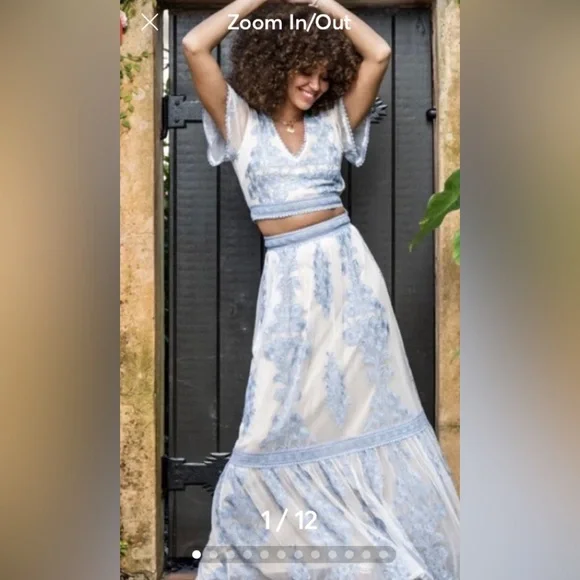 Altar'd State | Skirts | Nwt Altrd State Arissa Embroidered Skirt